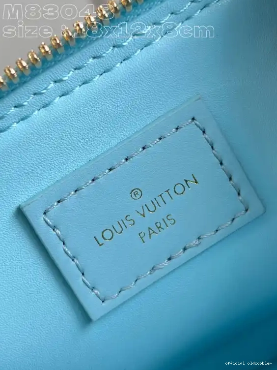 Official oldcobbler LOUIS Nano VUITTON Alma-18*12*8cm 0624